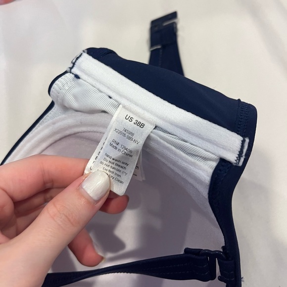 Lascana Navy Blue & White Nautical Bikini Set - Picture 7 of 7